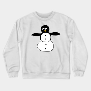 Penguin snowman Crewneck Sweatshirt